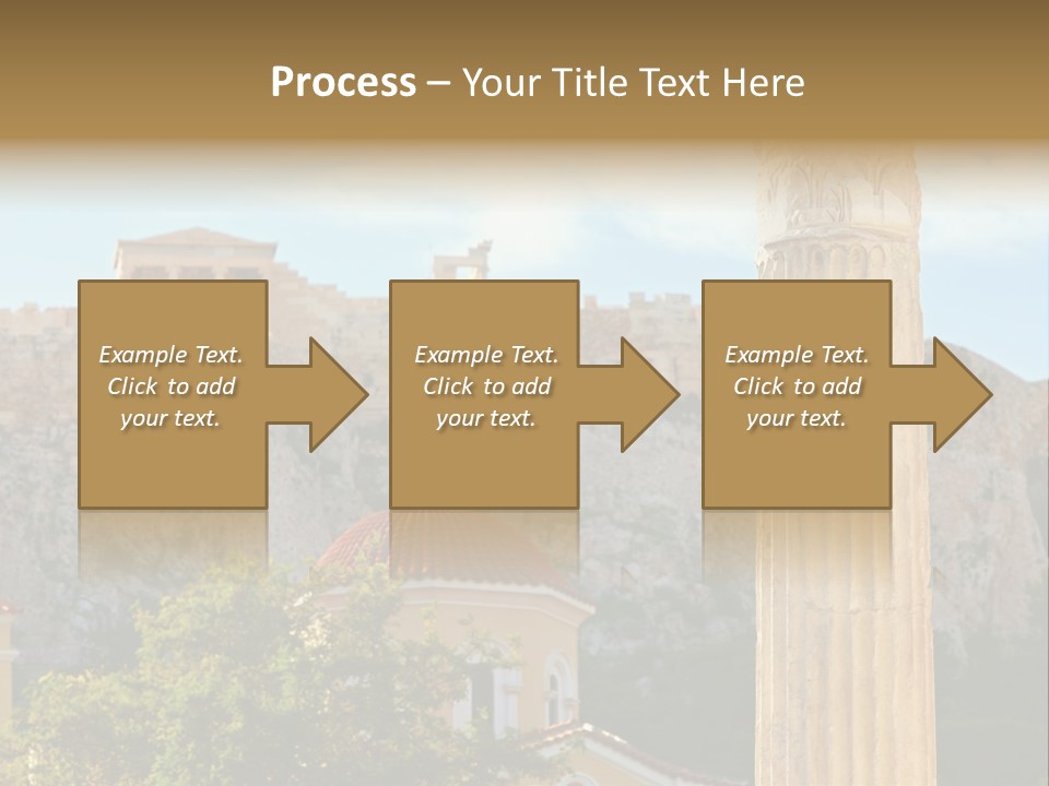 Ancient Antique Golden PowerPoint Template