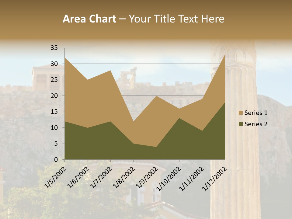 Ancient Antique Golden PowerPoint Template