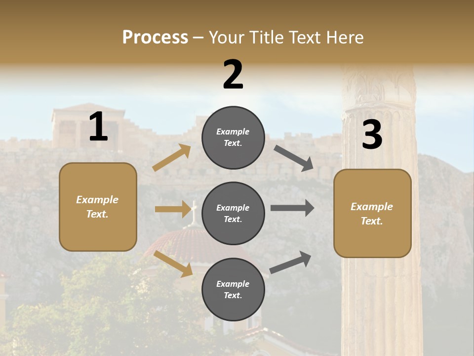 Ancient Antique Golden PowerPoint Template