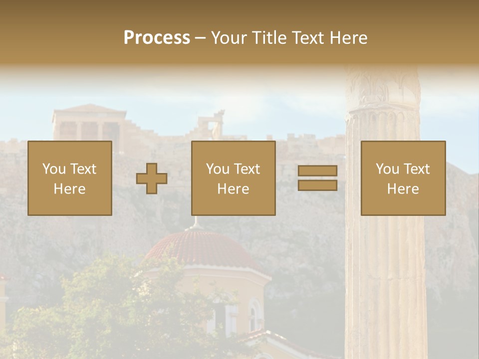 Ancient Antique Golden PowerPoint Template