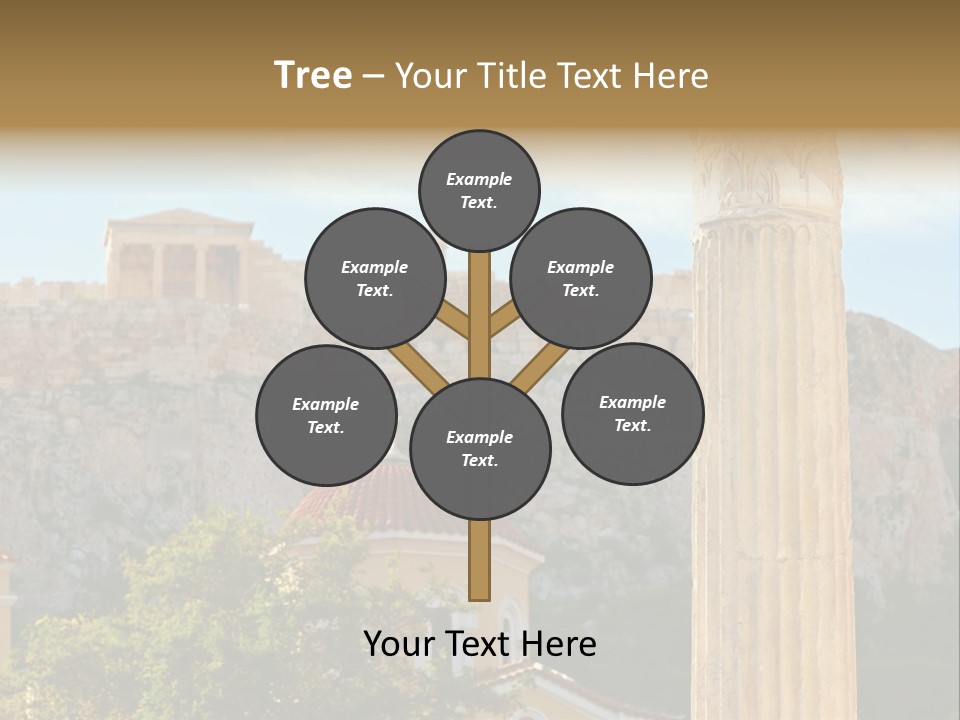 Ancient Antique Golden PowerPoint Template