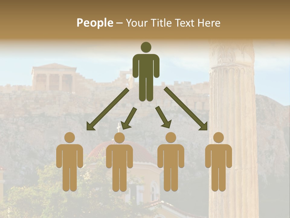 Ancient Antique Golden PowerPoint Template