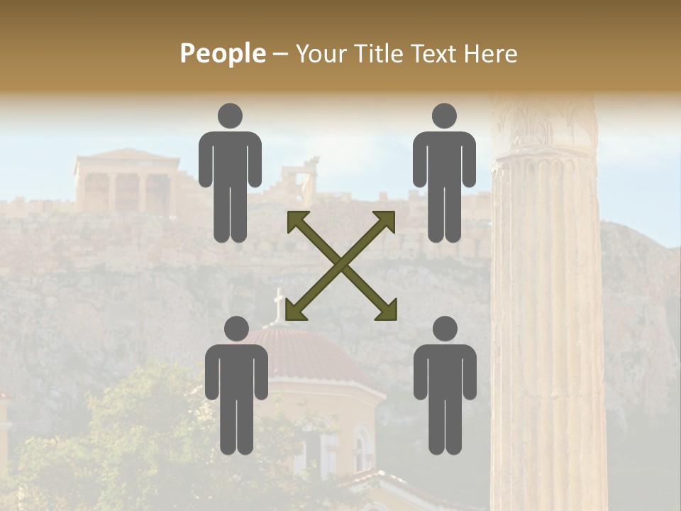 Ancient Antique Golden PowerPoint Template