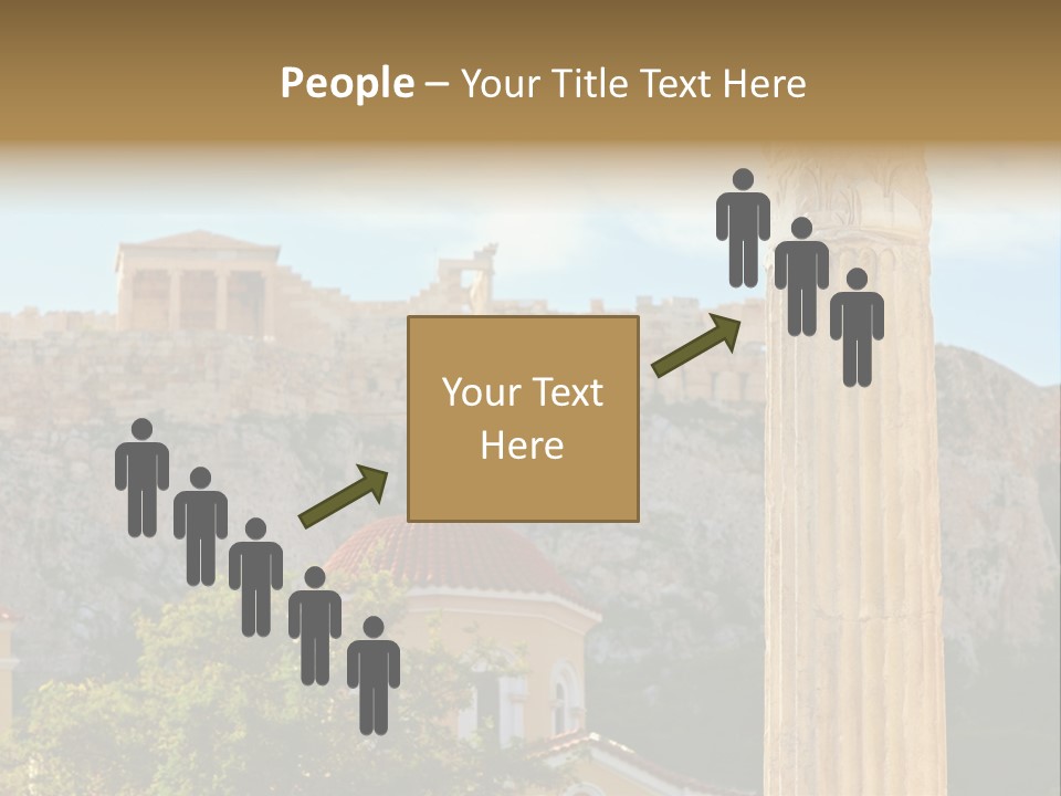 Ancient Antique Golden PowerPoint Template