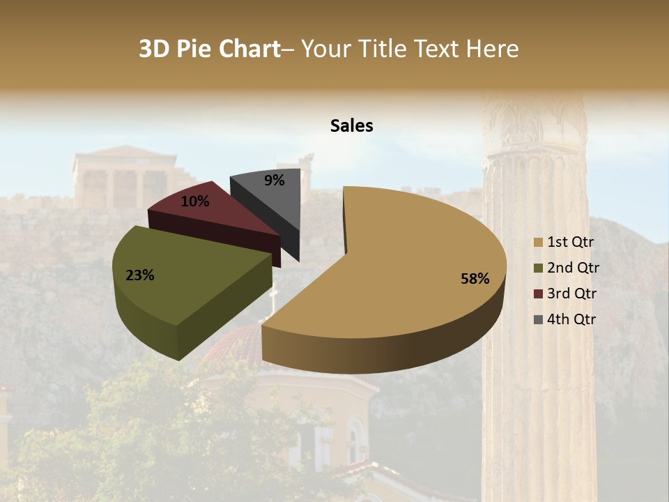 Ancient Antique Golden PowerPoint Template