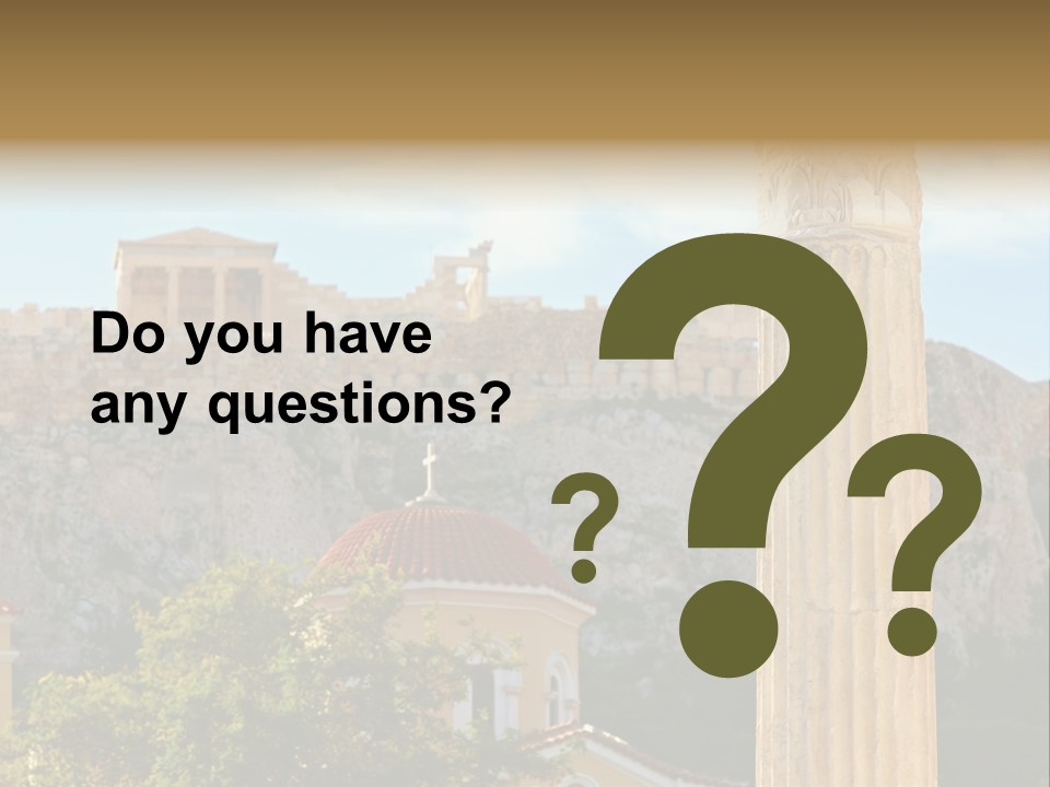 Ancient Antique Golden PowerPoint Template