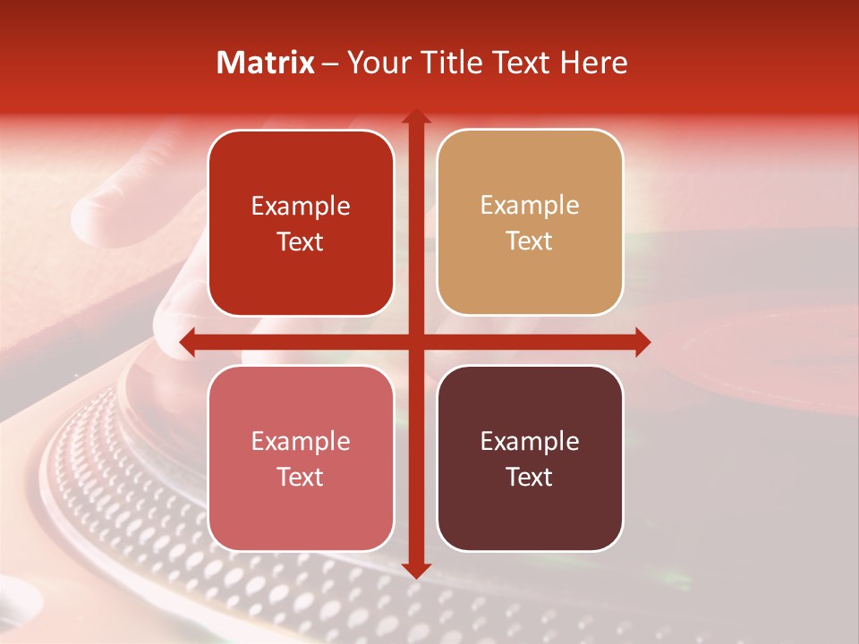 Button Nightclub Lifestyles PowerPoint Template