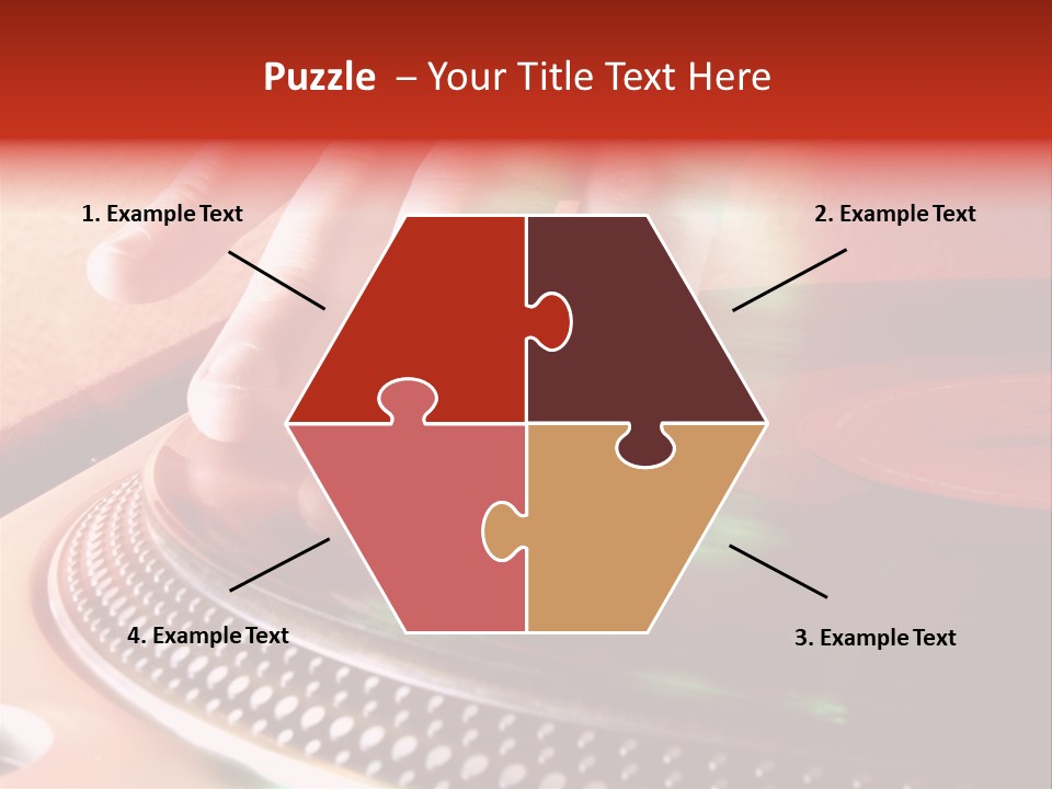 Button Nightclub Lifestyles PowerPoint Template