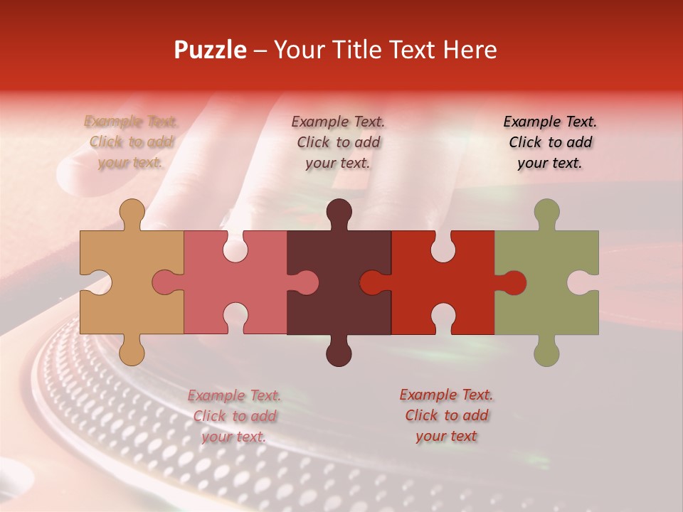 Button Nightclub Lifestyles PowerPoint Template