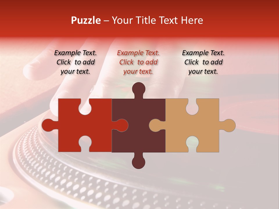 Button Nightclub Lifestyles PowerPoint Template