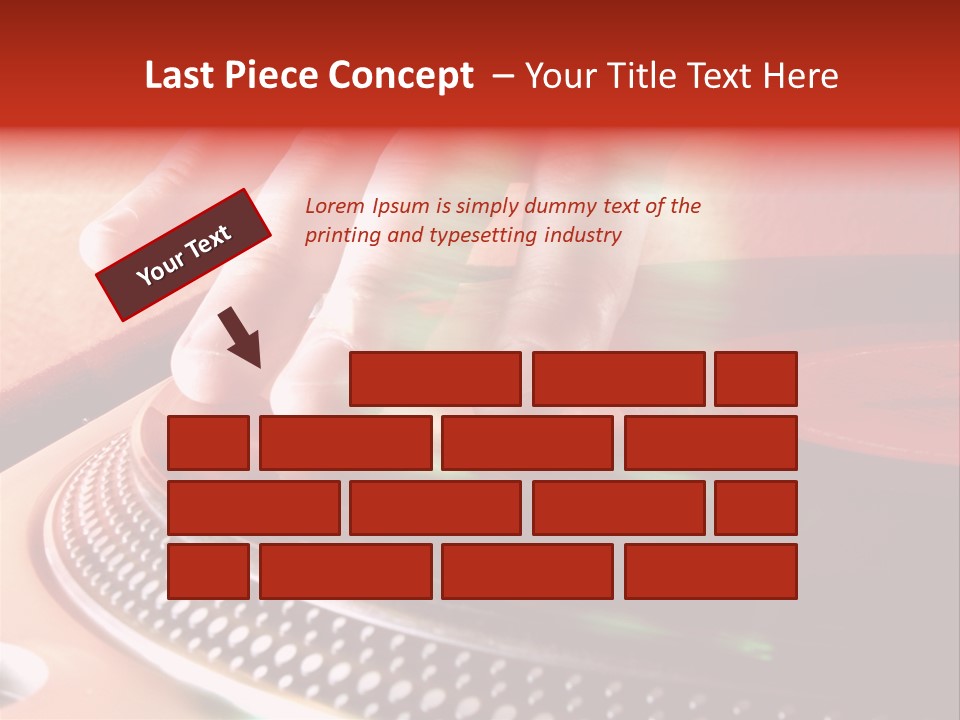 Button Nightclub Lifestyles PowerPoint Template