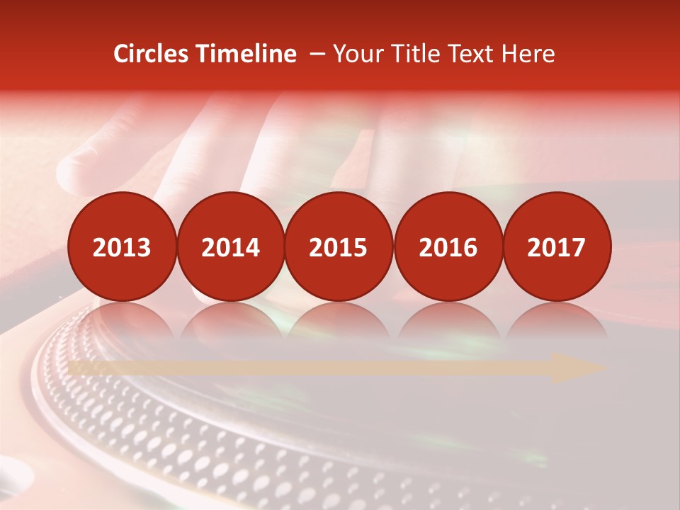 Button Nightclub Lifestyles PowerPoint Template