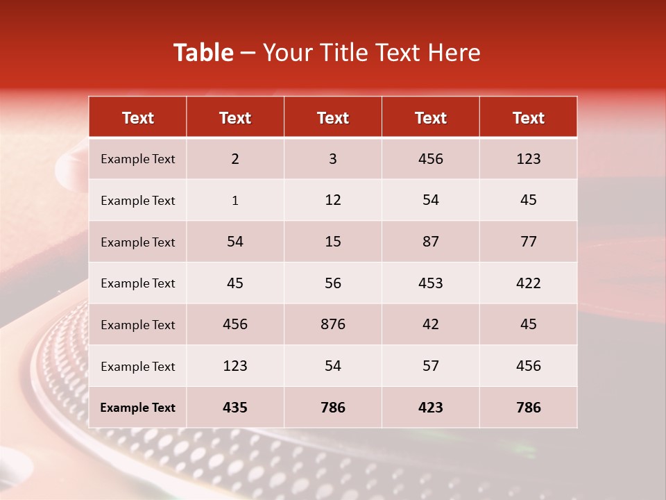 Button Nightclub Lifestyles PowerPoint Template