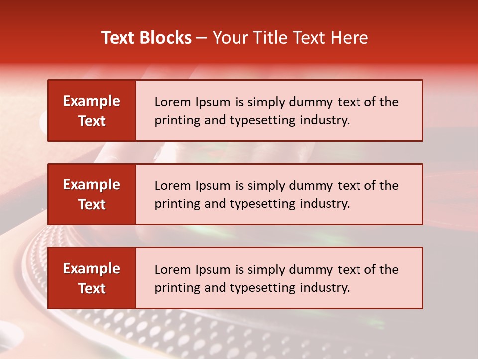 Button Nightclub Lifestyles PowerPoint Template