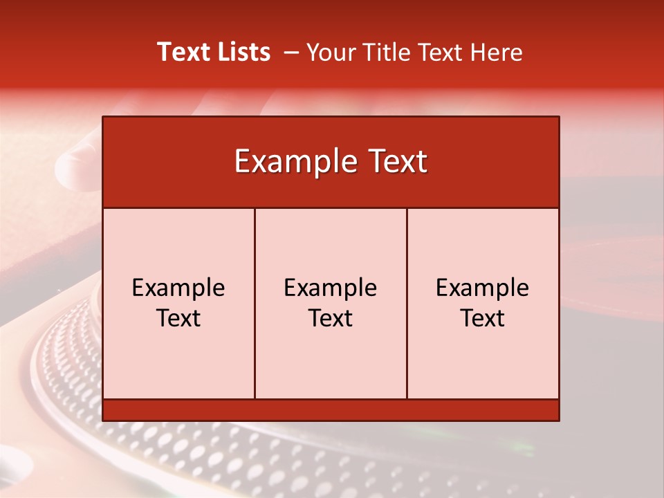 Button Nightclub Lifestyles PowerPoint Template