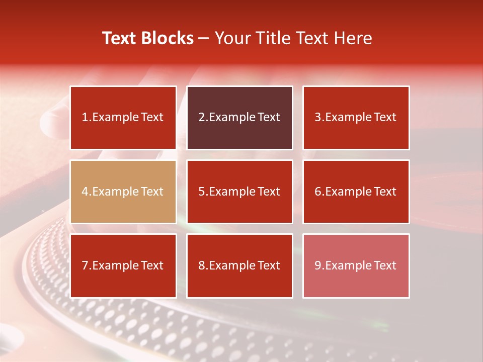 Button Nightclub Lifestyles PowerPoint Template