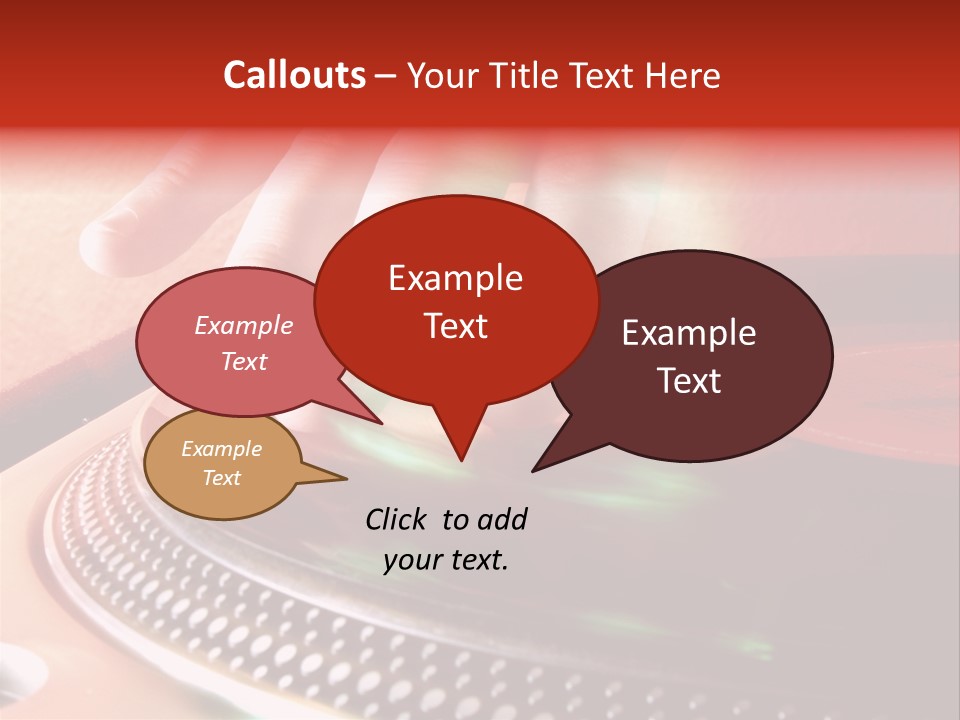 Button Nightclub Lifestyles PowerPoint Template