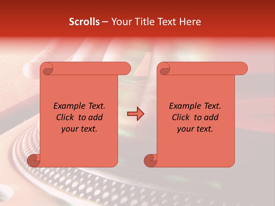 Button Nightclub Lifestyles PowerPoint Template