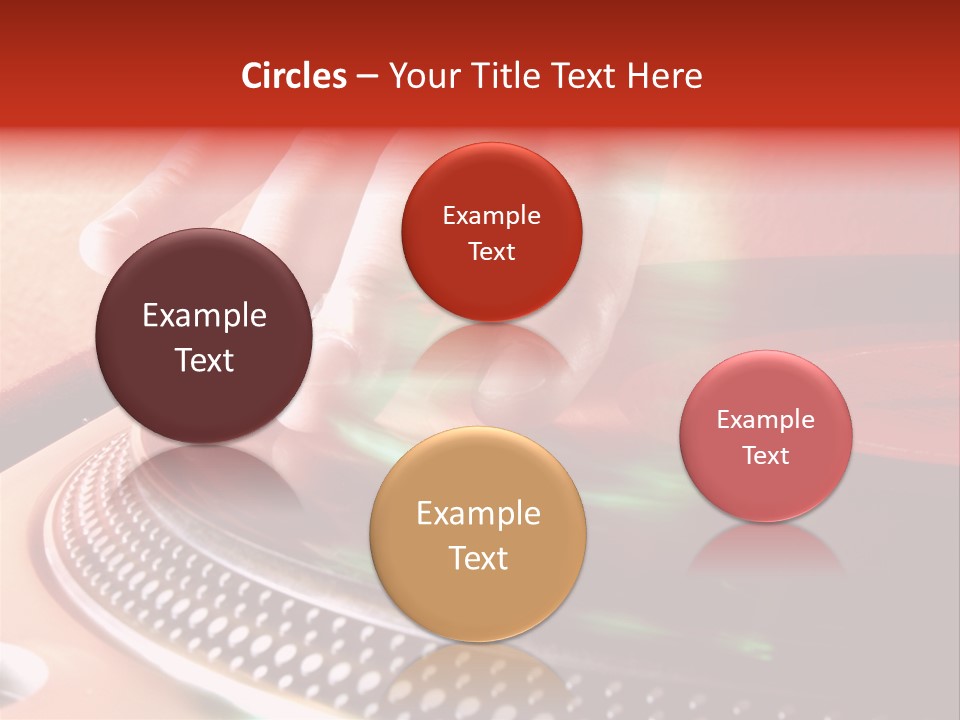 Button Nightclub Lifestyles PowerPoint Template