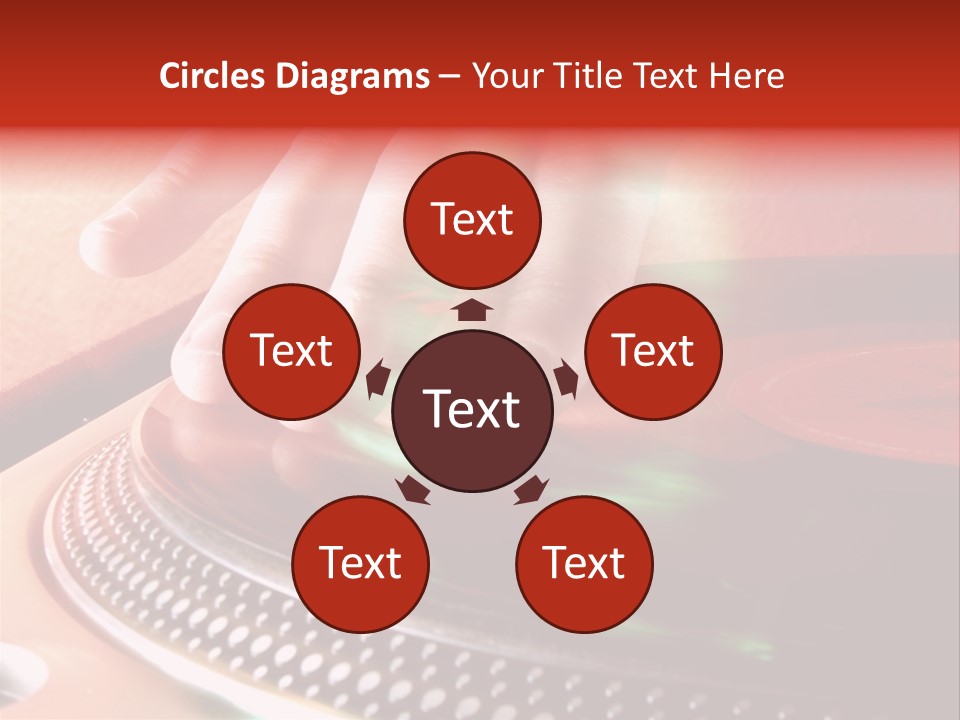 Button Nightclub Lifestyles PowerPoint Template