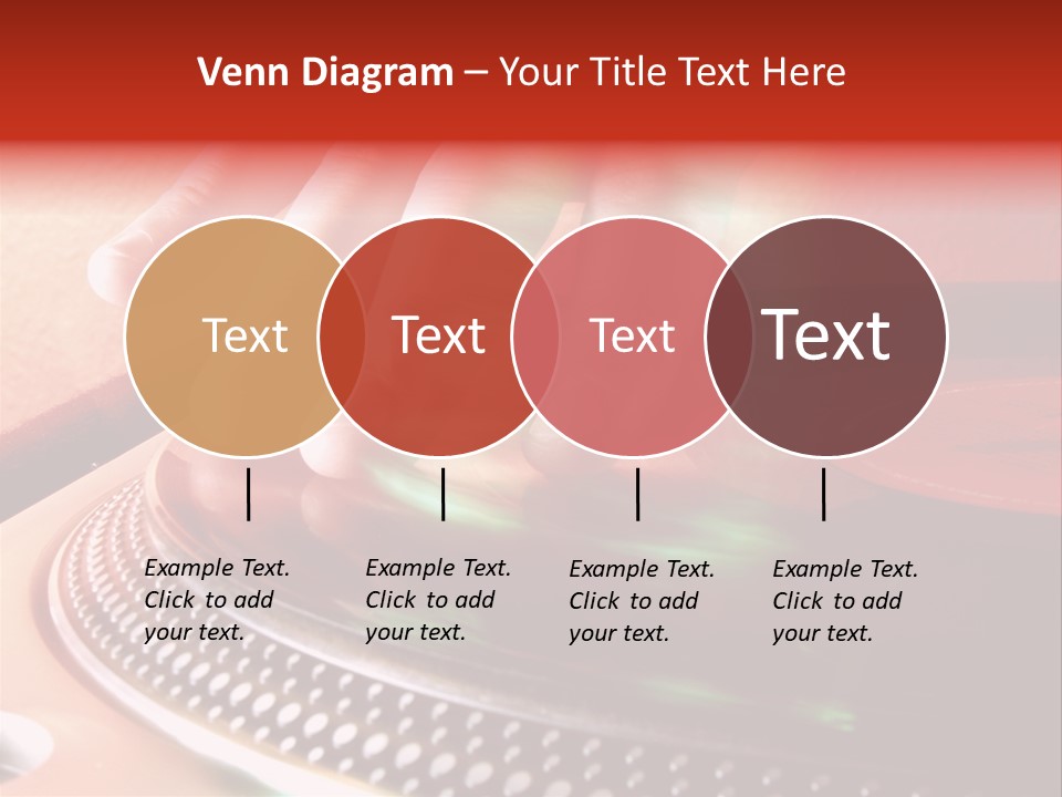 Button Nightclub Lifestyles PowerPoint Template