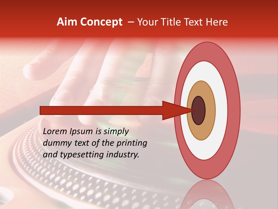 Button Nightclub Lifestyles PowerPoint Template