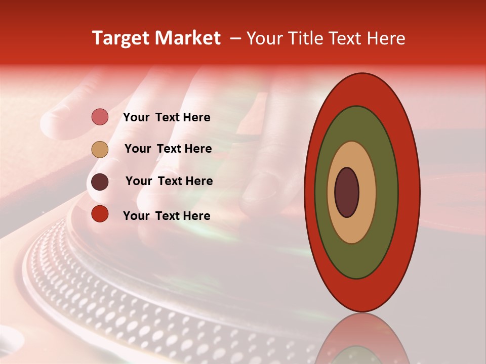 Button Nightclub Lifestyles PowerPoint Template