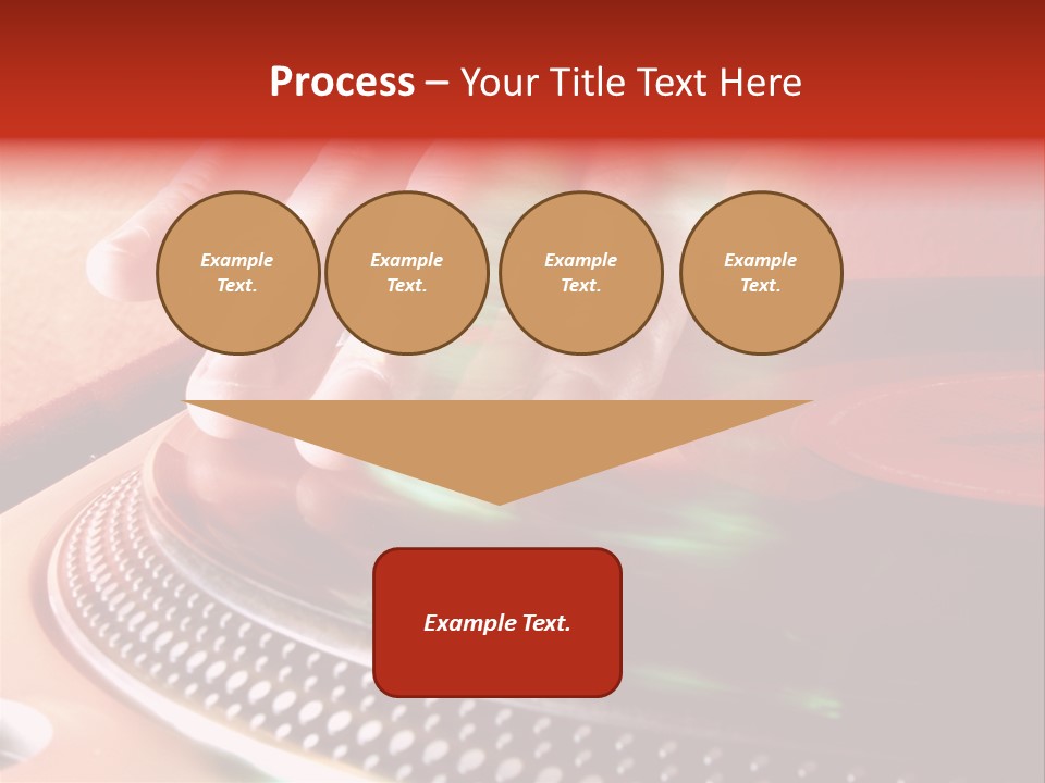Button Nightclub Lifestyles PowerPoint Template