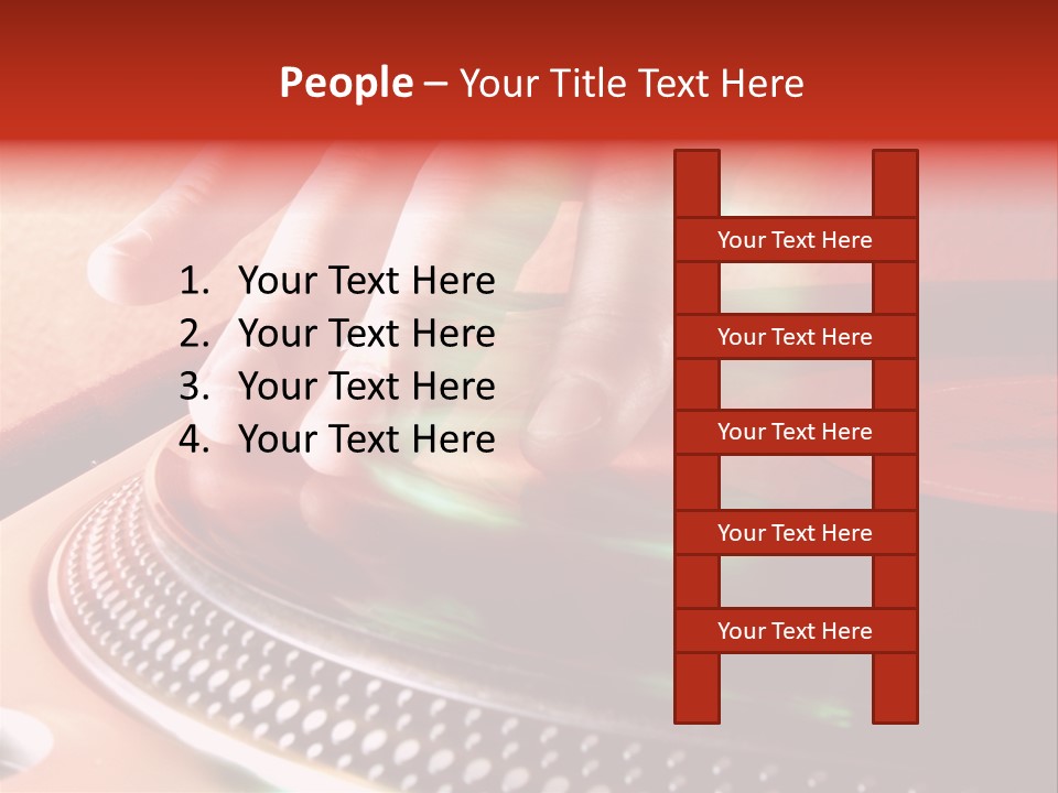 Button Nightclub Lifestyles PowerPoint Template