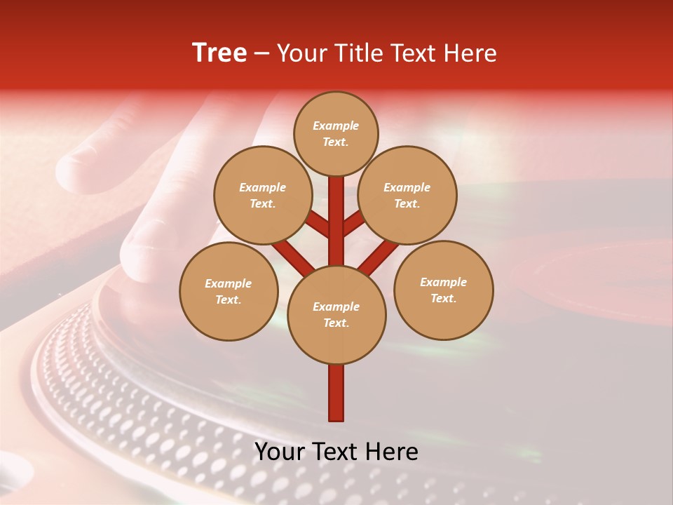 Button Nightclub Lifestyles PowerPoint Template