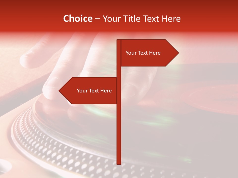 Button Nightclub Lifestyles PowerPoint Template