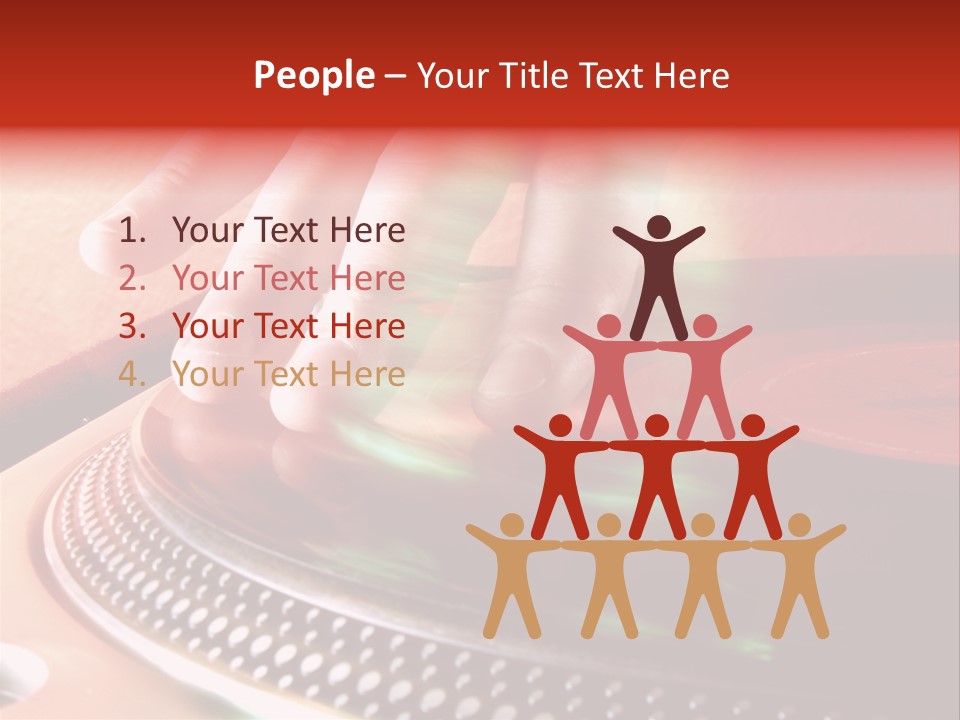 Button Nightclub Lifestyles PowerPoint Template