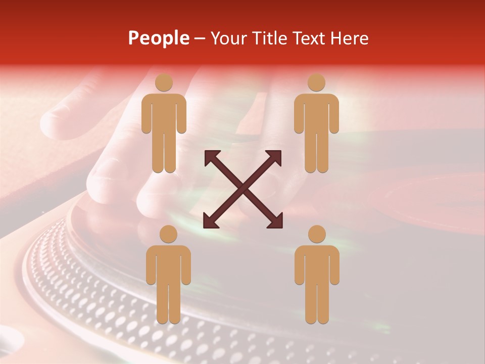 Button Nightclub Lifestyles PowerPoint Template