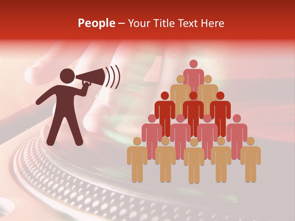 Button Nightclub Lifestyles PowerPoint Template