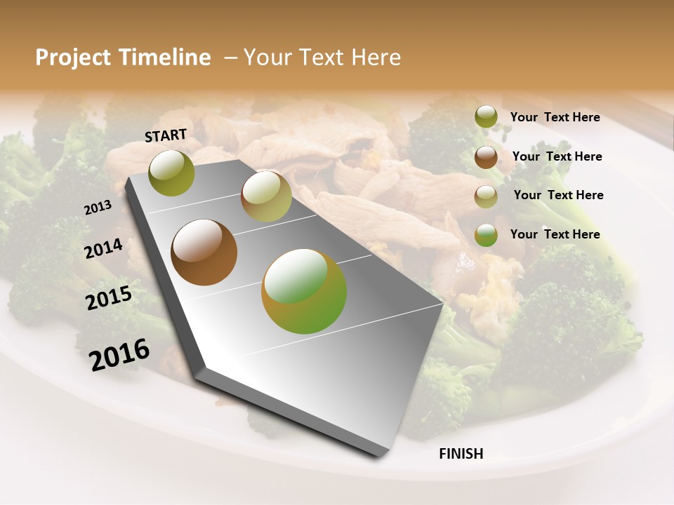 Noodle Chinese Stir PowerPoint Template