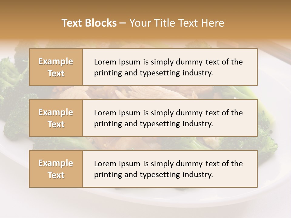 Noodle Chinese Stir PowerPoint Template