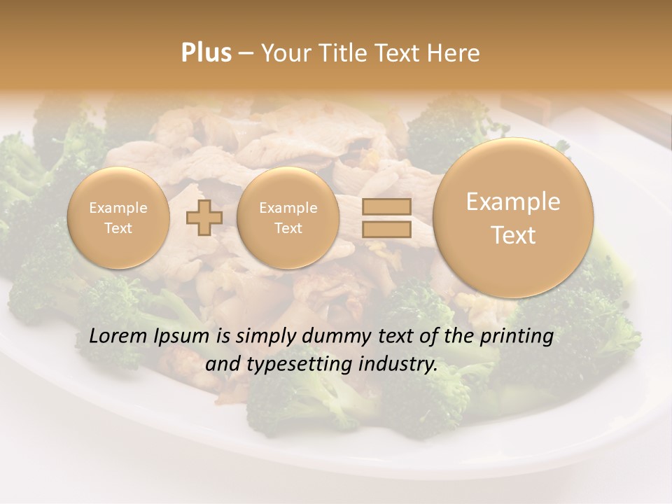 Noodle Chinese Stir PowerPoint Template