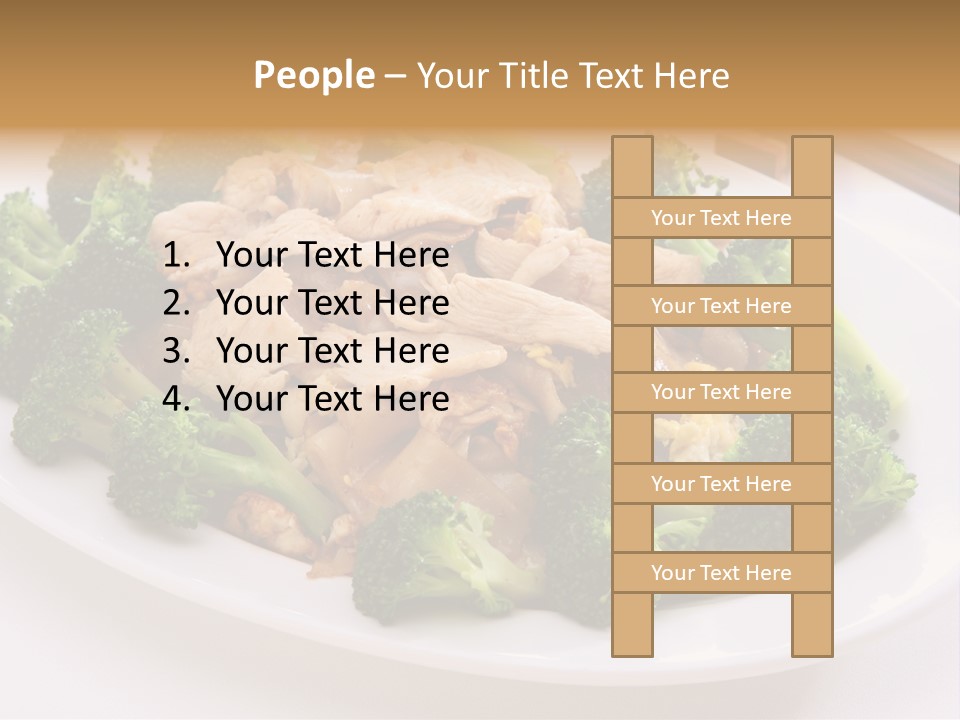 Noodle Chinese Stir PowerPoint Template