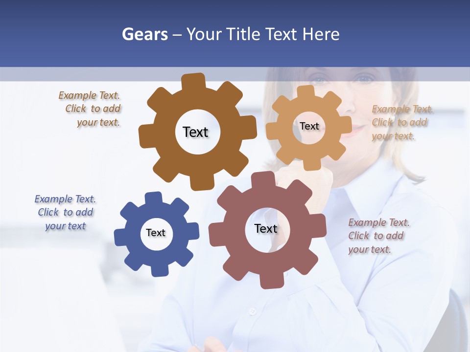 Modern Company Older PowerPoint Template