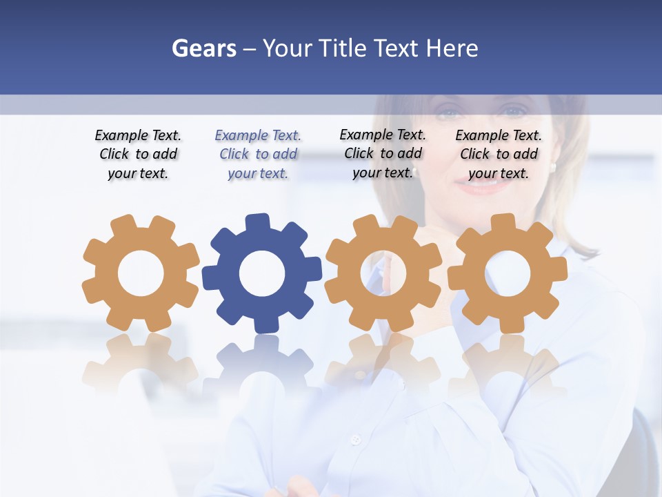 Modern Company Older PowerPoint Template