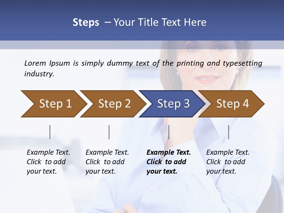 Modern Company Older PowerPoint Template