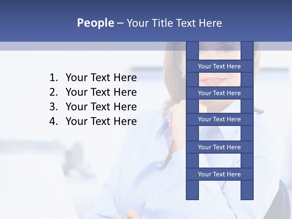 Modern Company Older PowerPoint Template