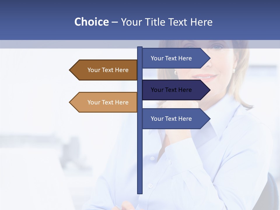 Modern Company Older PowerPoint Template