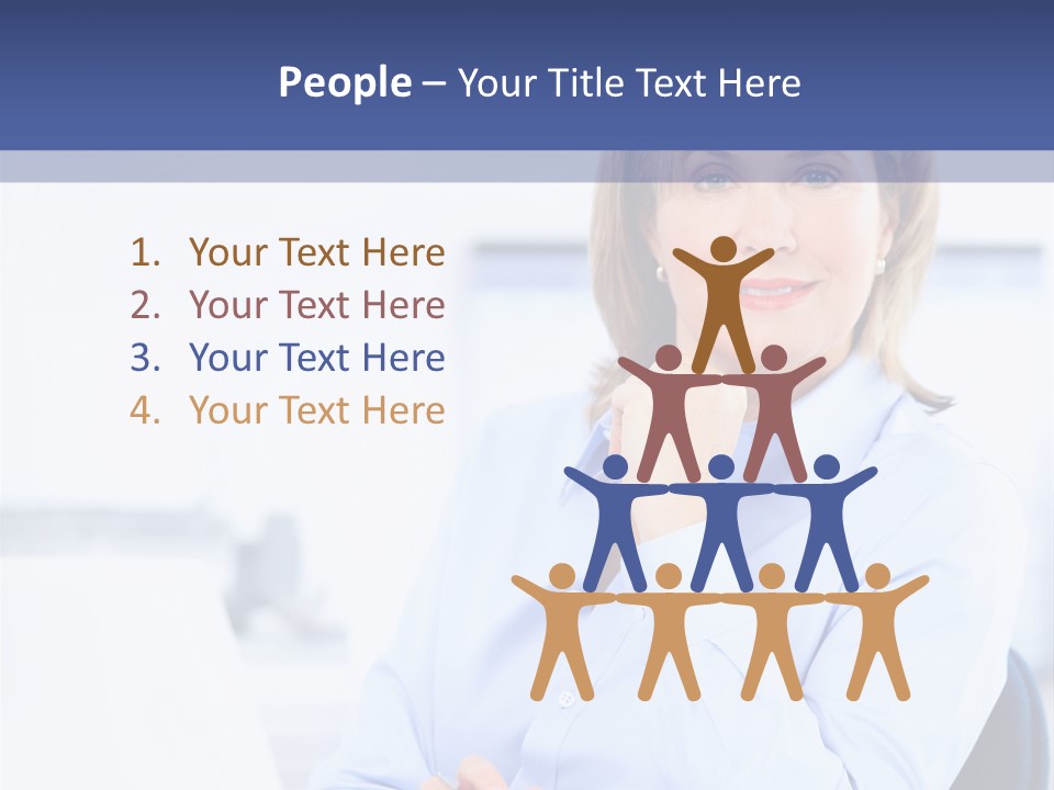 Modern Company Older PowerPoint Template