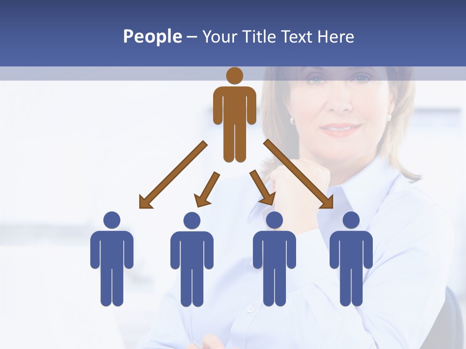 Modern Company Older PowerPoint Template