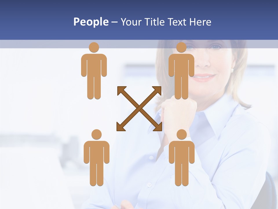 Modern Company Older PowerPoint Template