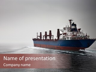 Long Ship Canal PowerPoint Template