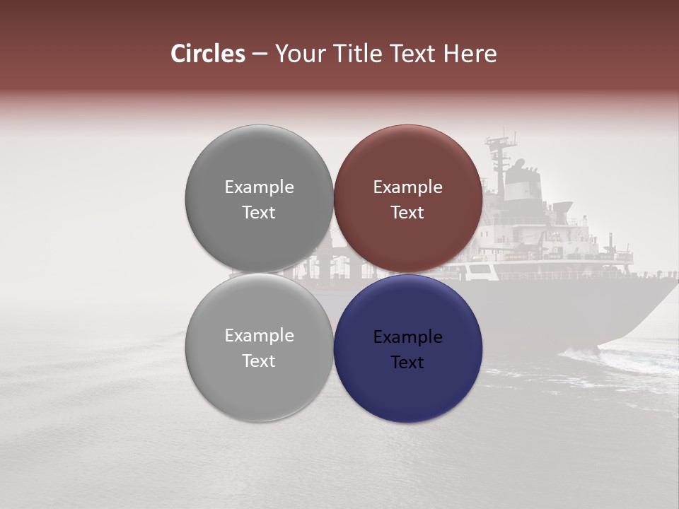 Long Ship Canal PowerPoint Template