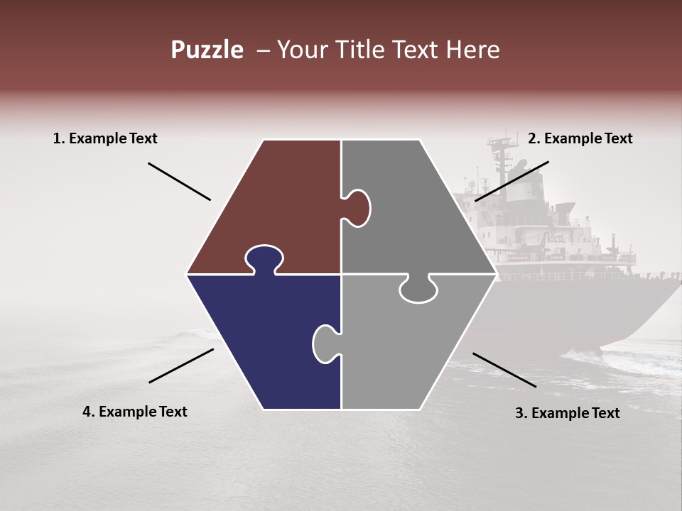 Long Ship Canal PowerPoint Template