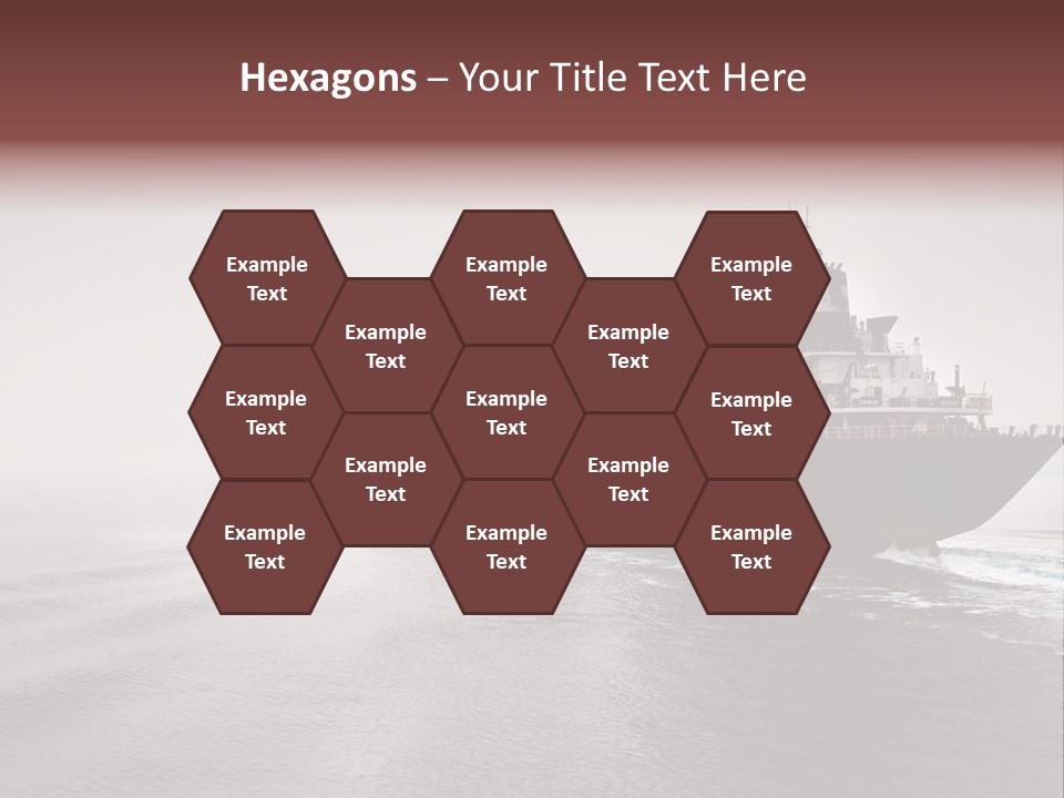 Long Ship Canal PowerPoint Template